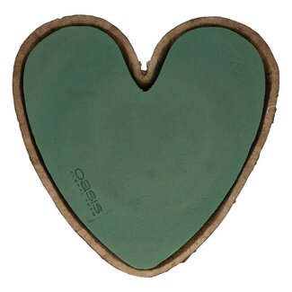 4A Oasis Biolit Heart | Colour: Green | Length 33 centimeter | Width 34 centimeter | Height 5.5 centimeter | Per 2 hearts
