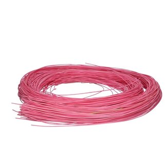 4A Rattan Rattan | Colour: Pink | Diameter 1.5 millimetre | Per 250 gram