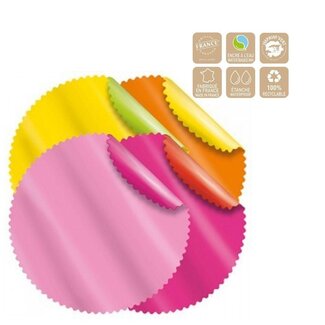 4A Rondella Foil Sheet Assortment | Colour: Mixed Colours | Diameter 48 centimeter | Per 80 sheets