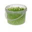 Decogel Pearls | Colour: Apple green | Diameter 9 millimetre | Jar contents 3 litre | Per jar