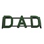 Oasis Frame DAD | Kleur: Groen | Hoogte 29 centimeter | Lengte 85 centimeter | Per 2 frames