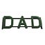 Oasis Frame DAD | Colour: Green | Height 29 centimeter | Length 85 centimeter | Per 2 frames