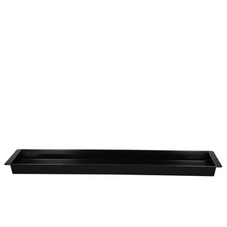 4A Kunststof Blad (2/1 blok) | Kleur: Zwart | Lengte 12.5 centimeter | Breedte 48 centimeter | Hoogte 3 centimeter | Per 10 bladen