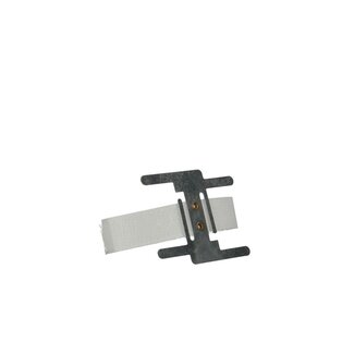 4A Armband Snapband Polsbandje Klittenband | Kleur: Natuurlijk Wit | Lengte 24 centimeter | Per 2 armbanden