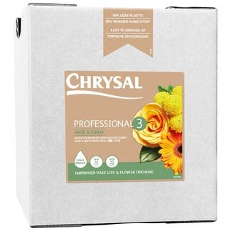 4A Verzorging Chrysal Professional 3 | Inhoud 10 liter | Bag-in-Box | Per doos
