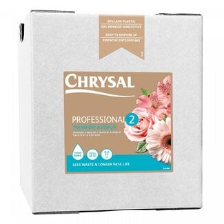 4A Verzorging Chrysal Professional 2 Geconcentreerd Vloeibaar | Inhoud 10 liter | Bag-in-Box | Per doos