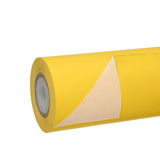 4A Paper on roll | Colour: Yellow | Width 25 centimetre | 50 gram/m2 | Weight 1.25 kilo | Per roll