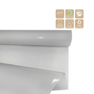 4A Folie op Rol “Clayrbril” | Kleur: Grijs | Breedte 70 centimeter | Lengte 50 meter | Per rol