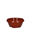 Kunststof Schaal "Classic" | Kleur: Terracotta | Diameter 20 centimeter | Hoogte 12 centimeter | Per 10 schalen