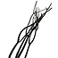 Dried Mitsumata flake Branches | Colour: Black | Dried decoration | Length ± 115 centimetre | 3 branches per bunch | Per bunch