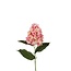 Hydrangea Artificial flower | Colour: Pink | Hydrangea Artificial flowers | Length ± 71 centimeter | Per 4 artificial flowers