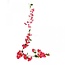 Cherry blossom Artificial flowers Decorative garland | Colour: Fuchsia | Cherry garland | Length 170 centimetre | Per garland