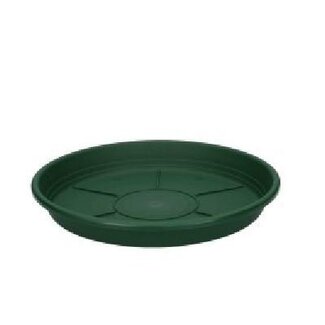 4A Plastic Water Saucer | Colour: Dark green | Diameter 22 centimeter | Per 10 water saucers