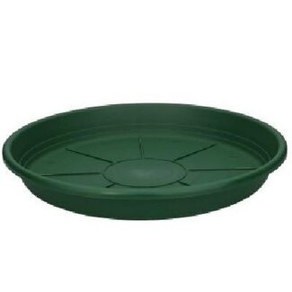 4A Kunststof Waterschotel | Kleur: Donkergroen | Diameter 35 centimeter | Per 10 waterschotels