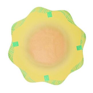 4A Folie Blatt “Reunion” | Farbe: Gelb | Durchmesser 73 centimeter | Pro 100 Blätter