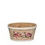 Wooden Flowerpot Planter “Histoire” | Colour: Pink White | Length 22 centimeter | Width 18 centimeter | Height 11 centimeter | Per 10 planters