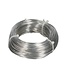 Aluminium Wire | Colour: Silver-coloured | Diameter 1.5 millimetre | Weight 1 kilo | Per roll