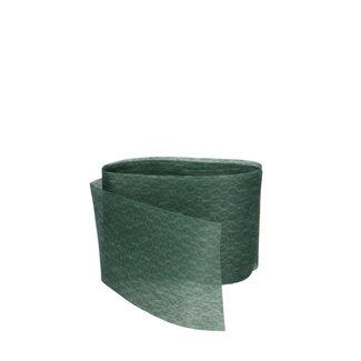 4A Wickelband Fleece-Draht | Farbe: Grün | Breite 60 millimeter | Länge 5 meter | pro Rolle