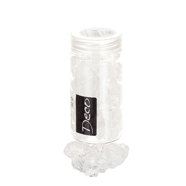 Glass Decoration | Colour: Transparent | Diameter 25 - 40 millimetre | Jar content 370 millilitre | Per jar
