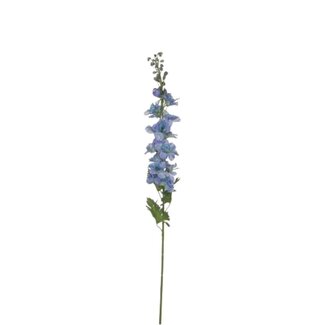 4A Ridderspoor Kunstbloem | Kleur: Blauw | Delphinium Kunstbloemen | Lengte ± 78 centimeter | Per 12 kunstbloemen