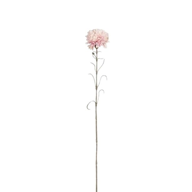 Anjer Kunstbloem | Kleur: Roze | Dianthus Kunstbloemen | Lengte ± 66 centimeter | Per 12 kunstbloemen