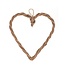 Wooden Heart Hanger Decoration | Colour: Light brown | Length 25 centimeter | Width 25 centimeter | Thickness 2 centimeter | Per 10 hearts