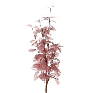 4A Eucalyptus Stem Artificial Flower | Colour: Pink | Length ± 40 centimetre | Per stem