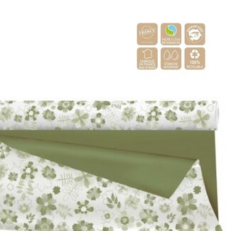 4A Foil on roll “Rica” | Colour: Dark green | Width 80 centimeter | Length 25 meter | Per roll