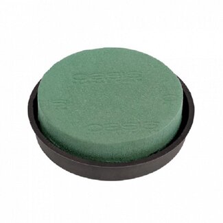 4A Oasis Posy Pad Naylorbase | Kleur: Groen | Diameter 31 centimeter | Per 2 houders