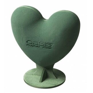 4A Oasis Hart Bioline 3D | Kleur: Groen | Lengte 23 centimeter | Breedte 27 centimeter | Hoogte 12 centimeter | Per hart