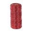 Gift cord thread | Colour: Dark red | Diameter 2 millimeter | Length 100 meter | Per roll