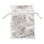 Cadeautasjes "Shiny” | Kleur: Zilverkleurig | Lengte 17 centimeter | Hoogte 12 centimeter | Per 10 tassen