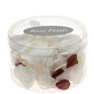 4A Rose Petals Artificial Flowers | Colour: Natural White | Per 150 rose petals