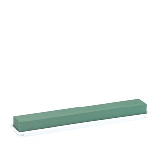 4A Oasis Table Deco Maxi | Colour: White and Green | Length 48 centimeter | Width 9 centimeter | Height 6 centimeter | Per 4 blocks