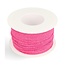 Papier Draad | Kleur: Fuchsia | Diameter 2 millimeter | Lengte 100 meter | Per rol