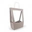 Bags “Médaillon” | Colour: Grey | Length 23 centimeter | Width 14 centimeter | Height 38 centimeter | Per 5 bags