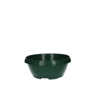 4A Kunststof Schaal "Classic" | Kleur: Groen | Diameter 20 centimeter | Hoogte 12 centimeter | Per 10 schalen