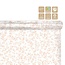 Folie op Rol “Birds” | Kleur: Lichtbruin | Breedte 80 centimeter | Lengte 100 meter | Per rol