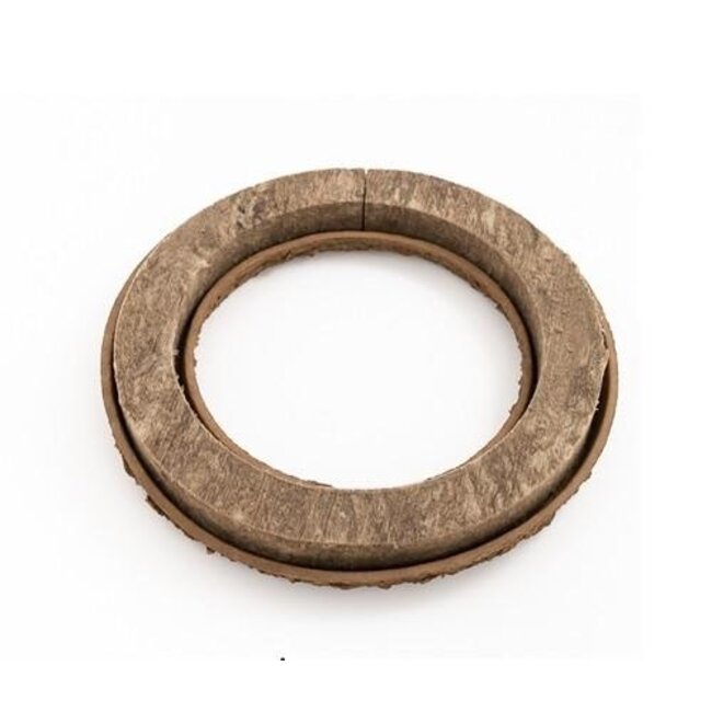 Oasis Bio Fibre Ring Basis | Kleur: Bruin | Diameter 44 centimeter | Per 2 ringen