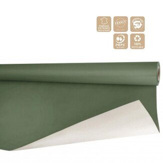 4A Bietpapier op rol | Kleur: Donkergroen | Breedte 80 centimeter | Lengte 40 meter | 80 gram/m2 | Per rol
