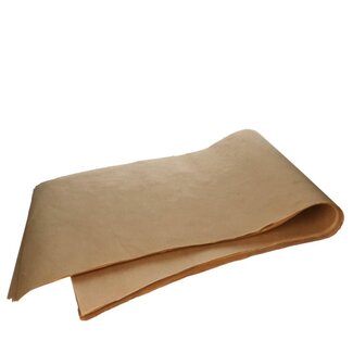 4A Gebruiksklaar Erzatspapier Vel | Kleur: Bruin | Lengte 35 centimeter | Breedte 85 centimeter | 45 gram/m2 | Per 10 kilo