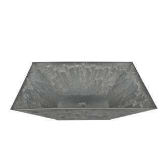 4A Kunststof Melamine Schaal Bord | Kleur: Grijs | Diameter 30 centimeter | Hoogte 7.5 centimeter | Per 12 schalen