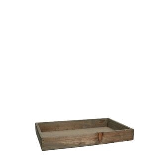 4A Wooden Serving Tray | Colour: Grey | Length 32 centimeter | Width 20 centimeter | Height 4 centimeter | Per 4 serving trays