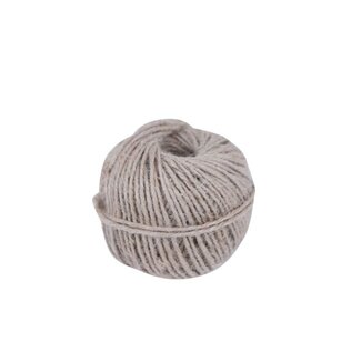4A Jute Twine | Colour: Light brown | Weight 50 gram | Per roll