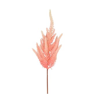4A Pluim Spirea Kunstbloem | Kleur: Lichtroze | Astilbe Kunstbloem | Lengte ± 70 centimeter | Per 4 kunstbloemen