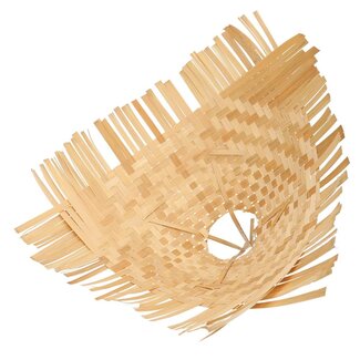 4A Bouquet holder Bamboo Weave | Colour: Light brown | Diameter 34 centimetre | Per 6 bouquet holders