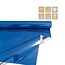 Foil on roll | Colour: Metallic Blue | Width 70 centimetre | Length 50 metre | Per roll