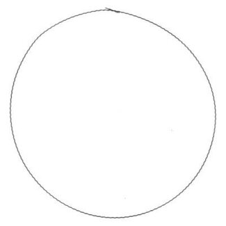 4A Metalen Ring | Kleur: Zilverkleurig | Diameter 40 centimeter | Per 50 ringen