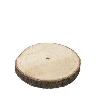 4A Dried Wood Slice Apollonia | Colour: Brown | Dried decoration | Diameter 30 centimeter | Per slice