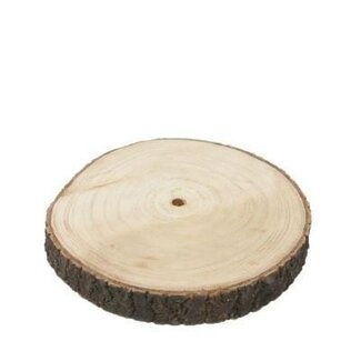 4A Dried Wood Slice Apollonia | Colour: Brown | Dry decoration | Diameter 40 centimetre | Per slice